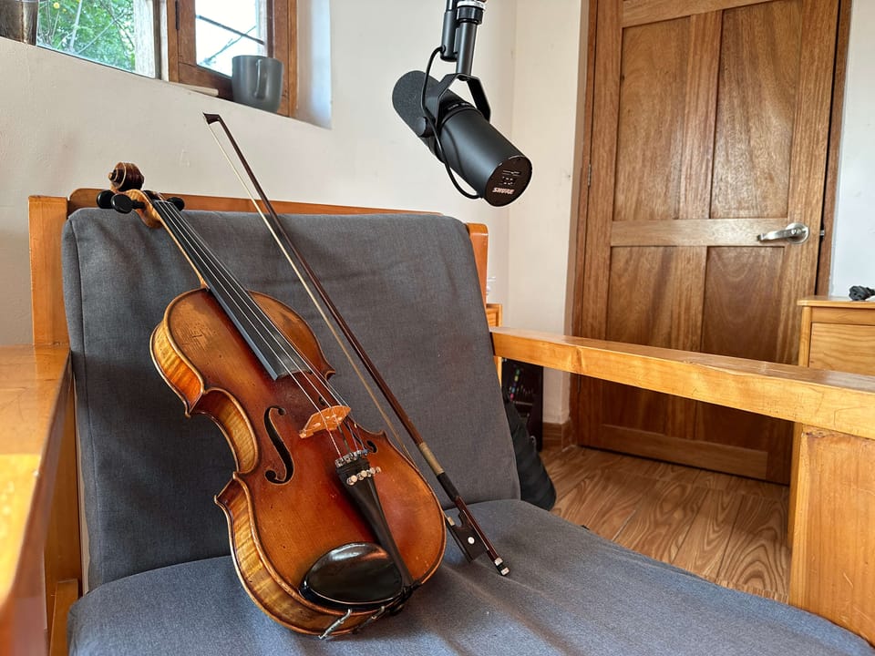 🎻 #165 Operation, meine Geige und eine große Spende